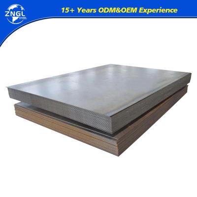 Q235/Q235B/Q345/Q345b/Q195/St37/St42/St37-2/St35.4 tôle en acier au carbone pour la construction navale