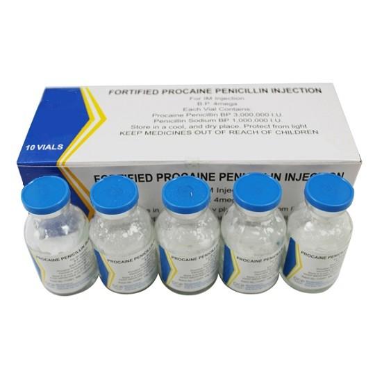 Procaine Penicillin For Injection 4mega/20ml, the drug treat different types of infections, GMP Medicine