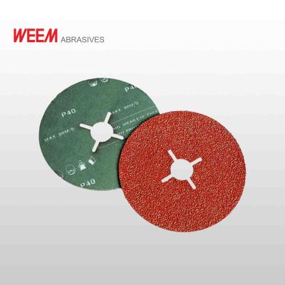 7INCH / 178MM RESIN FIBER ANGLE GRINDER SANDING DISCS / HEAVY DUTY FIBER DISC