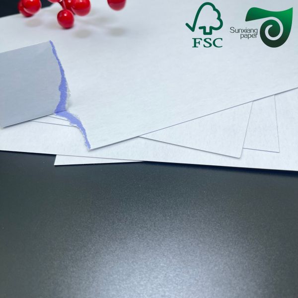 FSC Certified Glossy Black Core C2S Coated Paper For Playing Cards Poker Decks 280gsm