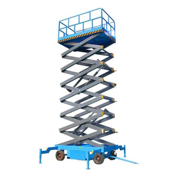 glissement 380V 220V d'ascenseur électrique de ciseaux de mobile de la capacité 500kg anti