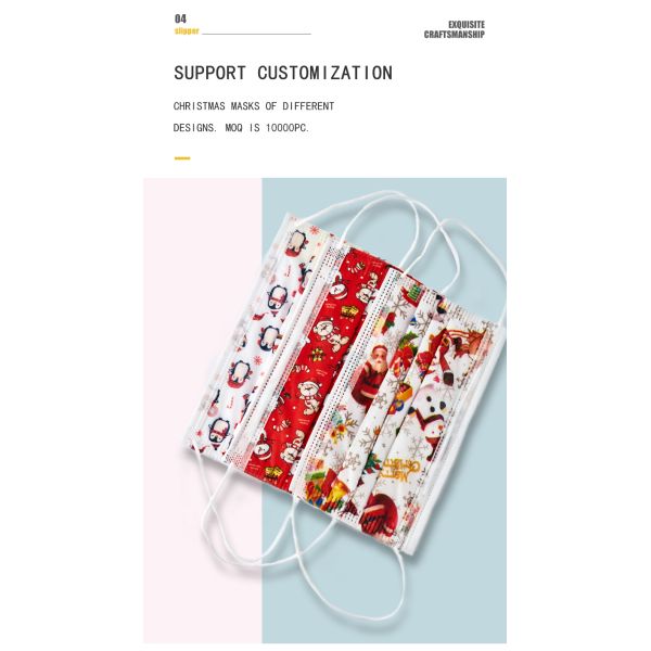 Дизайна логотипа маски 100% хлопок печать устранимого медицинского изготовленная на заказ