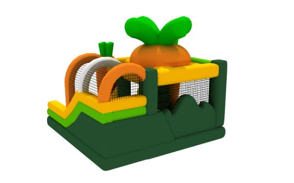 ク rabbit テーマ PVC 4.2x4x3.6m 充気コンボ 室内 ブランスハウス