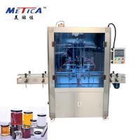 Machine de conditionnement automatique de beurre d'arachide de la machine de remplissage de bouteilles 500BPH-1200BPH 300ml