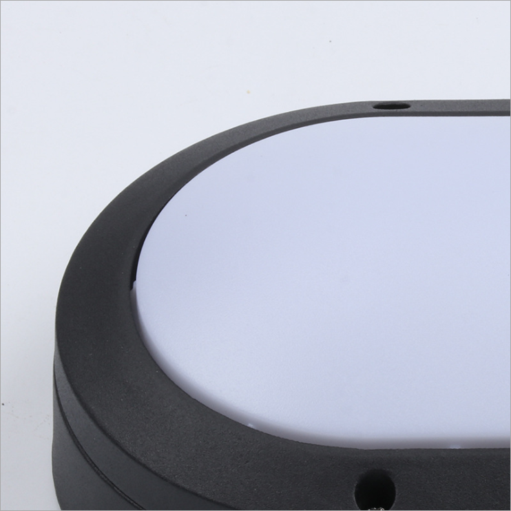 15W Outdoor Bulkhead Light , Oval Bulkhead Light IP65 IP54 Rated Moistureproof
