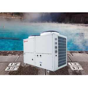 Центр сауны, тепловой насос вод-к-воды теплового насоса горячего источника разбивочный