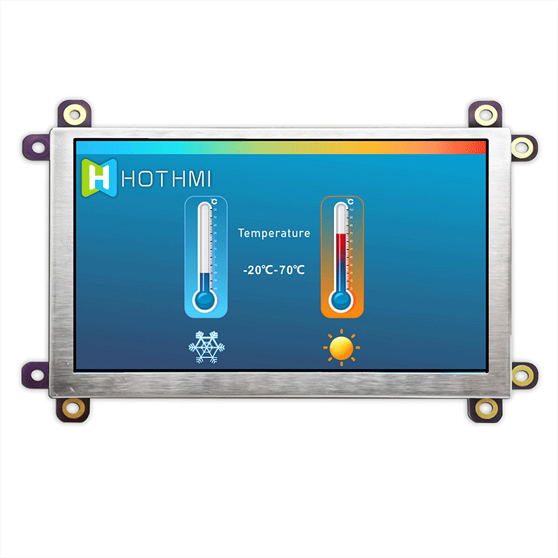 Промышленный VGA HI LCD модуль, 600cd/M2 5 дюймовый LCD экран HI TFT-050T61SVHDVNSDC