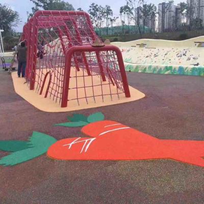 Revestimento de borracha dos grânulo da escola