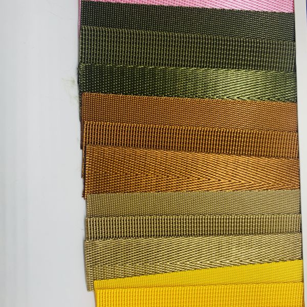 600D pp yarn High Quality Customized Logo Webbing Ribbon Webbing Polypropylene Webbing 100%
