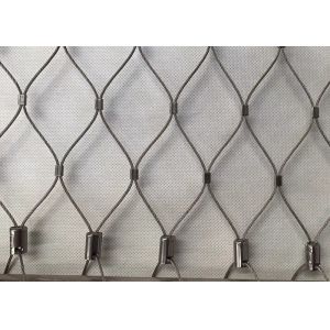 Customized Height Balustrade Cable Mesh 2.0mm Wire Diameter