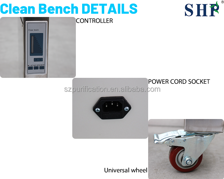 Desktop Laminar Flow Clean Air Bench Medical Clean Room Projects & Equipments