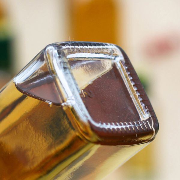 стеклянная бутылка оливкового масла 250мл/500мл/750мл с цветом ясности пылезащитного колпачка