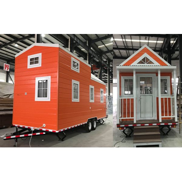 Prefab Luxury Light Gauge Tiny House On Wheels AS Standard Trailer House
