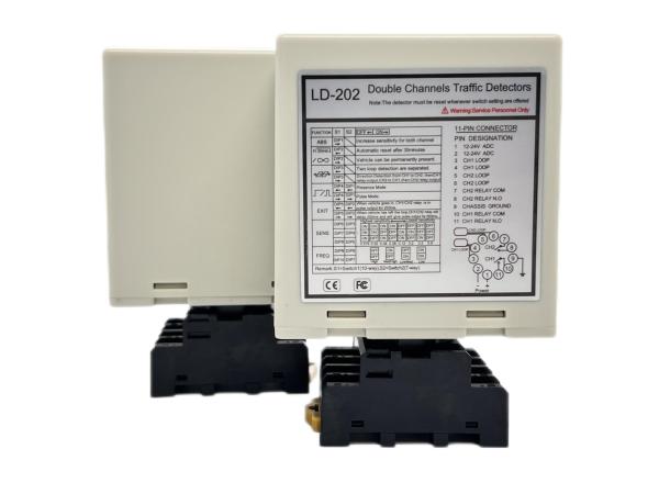 Dual Channel Traffic Loop Detector Counts Classifies CE/FCC Certified Package Size 136*86*52 mm Channel Dual Channel