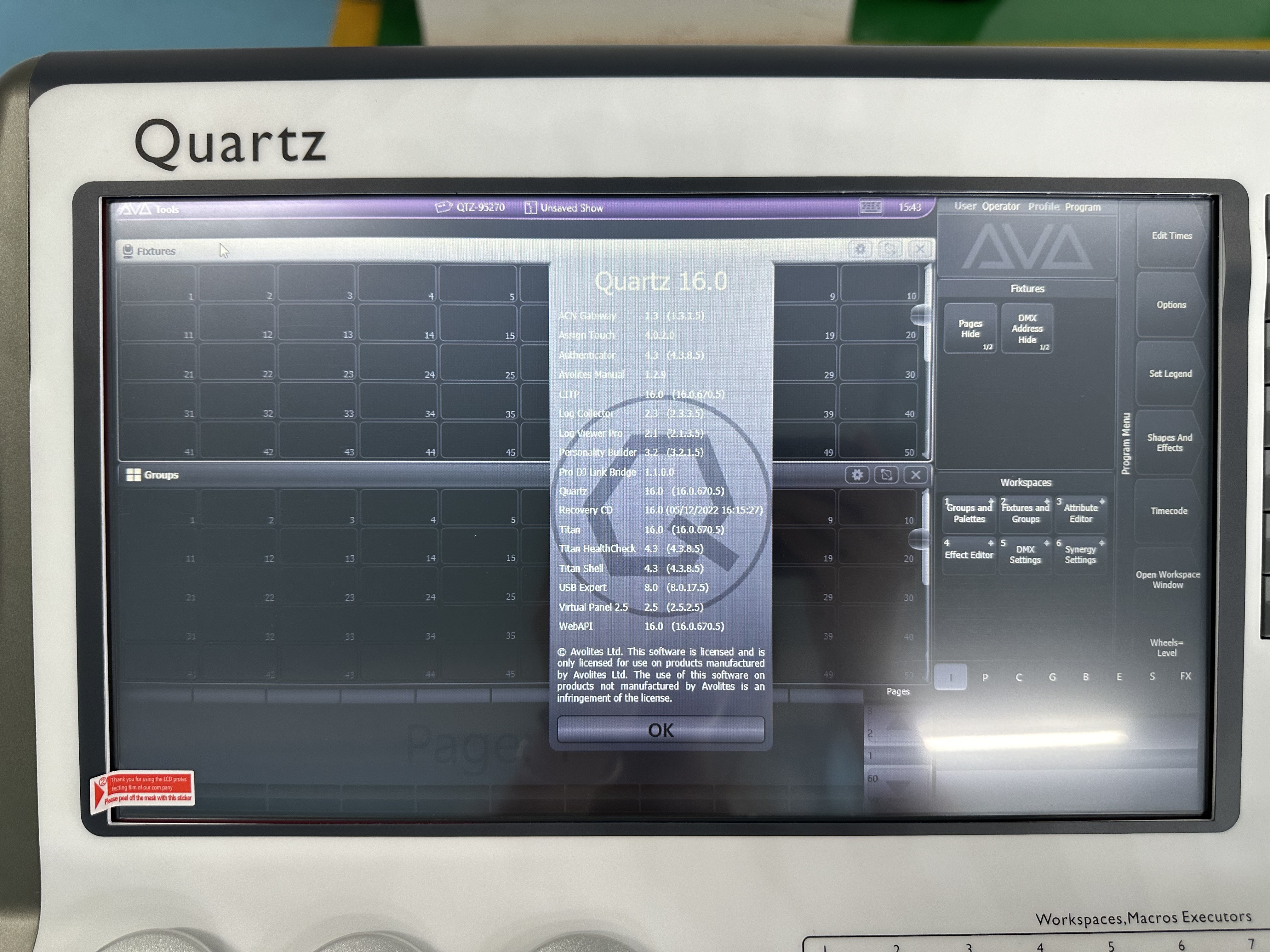 Кварцевый светодиодный контроллер I7 V16.0 Кварцевый светодиодный контроллер Dmx