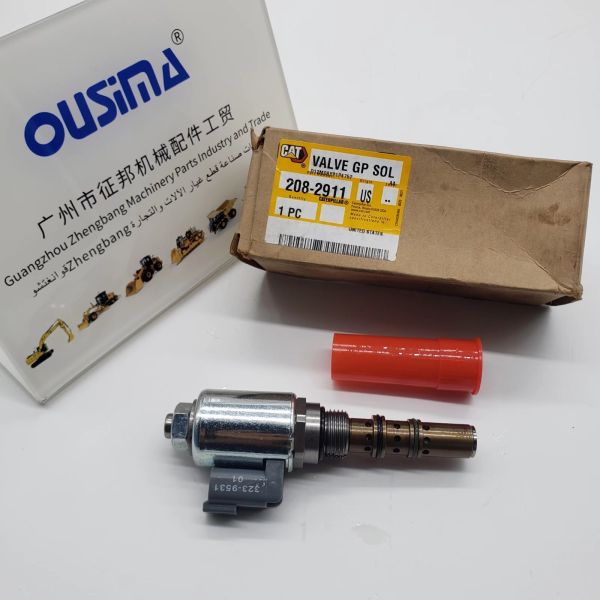 Excavator Electrical Solenoid Valve 208-2911 2082911 For