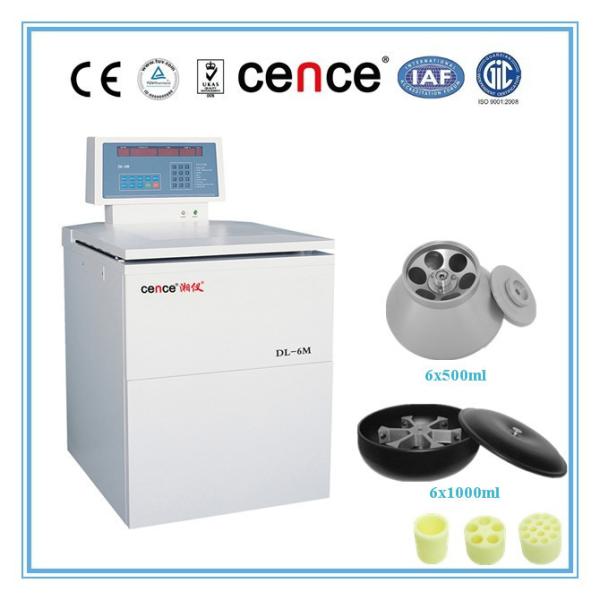 Large Capacity Refrigerated Centrifuge Machine Fuselage Structure DL - 6M