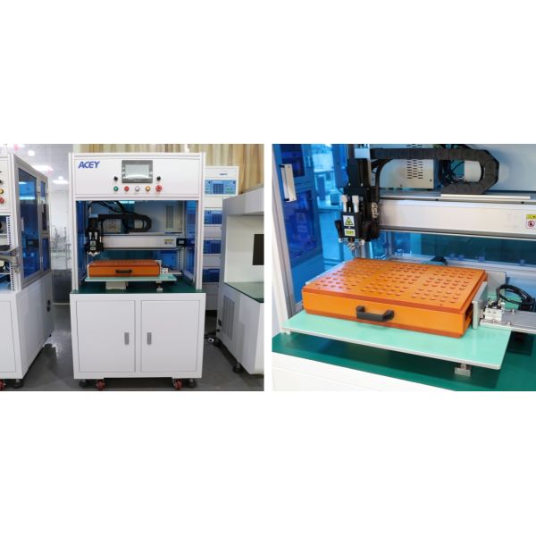 5000A DC Pneumatic Single Sided Automatic Spot Welding Machine For Battery Pack