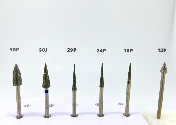 A agulha dá forma ao laboratório dental Diamond Burs de Diamond Polishing Burs 2.35mm