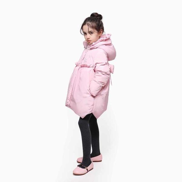 China Export Clothes Stylish Little Girl Winter Outwear Kids Down Filled Coat Best Warm Cool Jackets For Girls