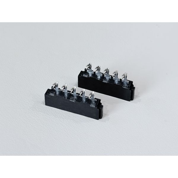 High-Reliability SATA 15Pin 180° Wire Crimp Female Connector 1.27mm Pitch | Electrical Signal & Power Terminal Connector for Server, Storage, Automotive Wire Cable Transmission