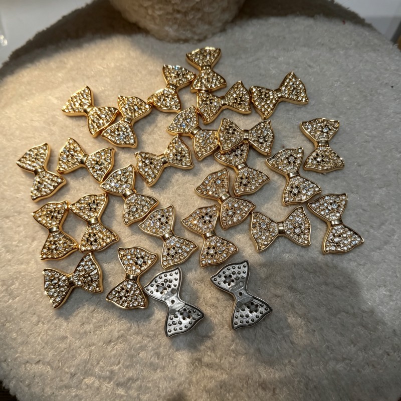 Silver Pin Buckle Elegant Lady Shoe Blossoms Stylish Comfortable Decorative Accessories
