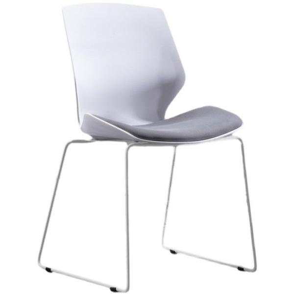 Stackable Four Legs Training Office Porosity Mesh Conference Room Chair with PC Chair