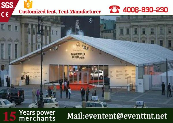 Square Shape Custom Event Tents Self - Cleaning For Outdoor Advertising ISO