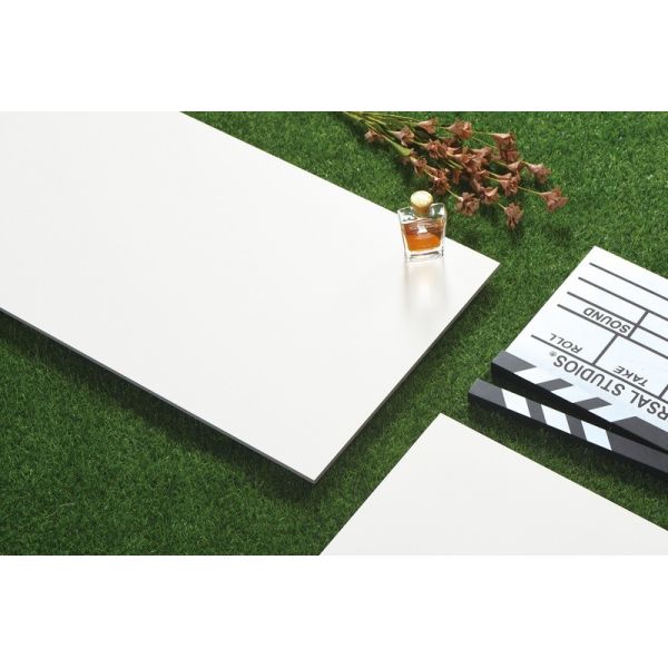 400x800 мм Белая прочная антиквариатная стеклянная керамическая плитка для ванной и офиса