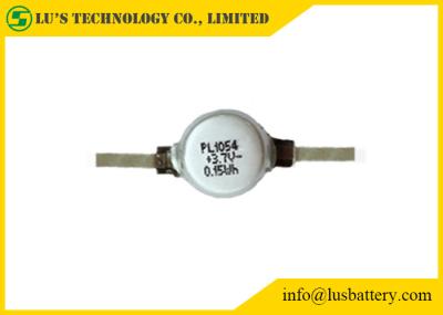 Bateria recarregável 3.7V 42mah do polímero do lítio da pilha da moeda LP1054 em volta da bateria de Lipo