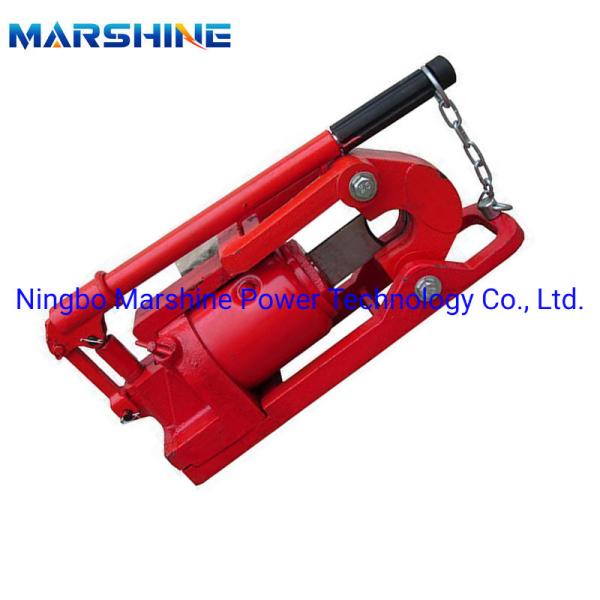 Manual Hydraulic Wire Rope Cutter 20t Capacity for Heavy-Duty Steel Cable Cutting