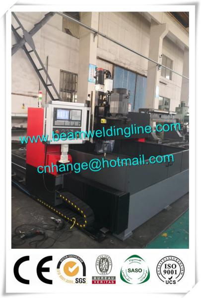 Automatic Cnc Steel Plate Drilling Machine , H Beam Production Line Welding Beam