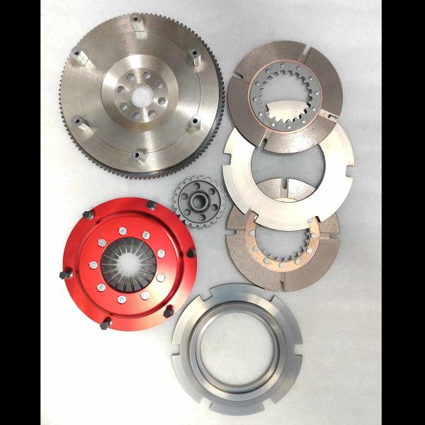 200x21T Stage 3 Racing Twin Disc Clutch Kit 200mm For BMW E46 M3 3.2L 8.0inch