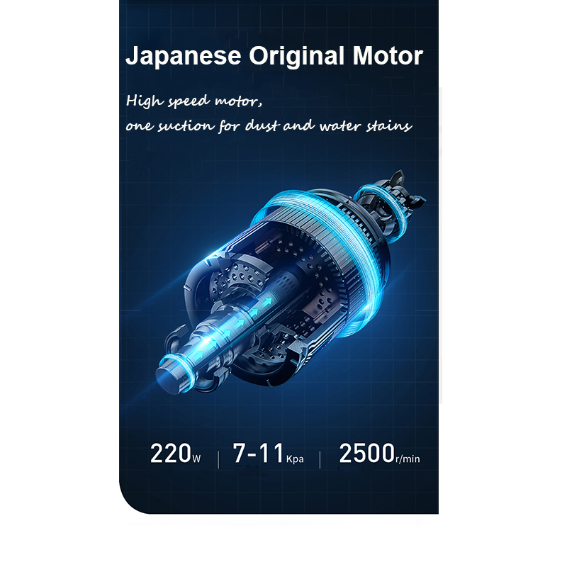 Многоповерхностное очищение влажное и сухое перезаряжаемое пылесос с индивидуальным цветом