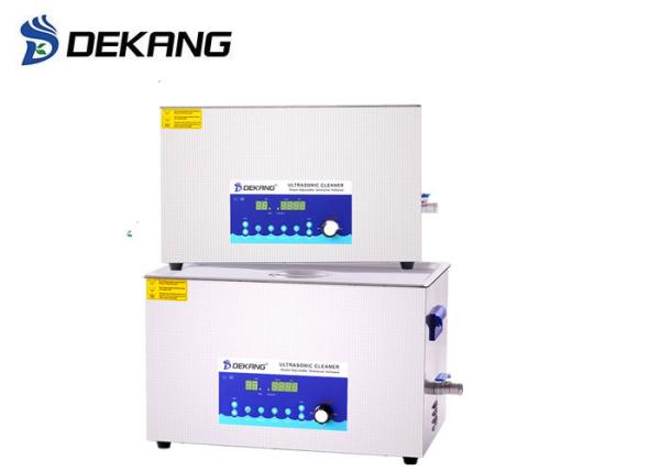 Double Frequency Ultrasonic Cleaning Machine , Power Adjustable Ultrasonic PCB Cleaning Machine