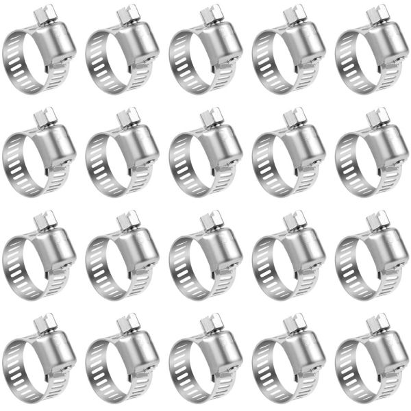 ZINC Finish Heavy Duty Clamp for Firm Hose and Tube Sample Instock Durable Design Stainless Steel General Purpose Worm-Drive Clamps