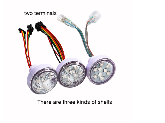 Водоустойчивый свет 45mm 9leds Gs8206 Rgb занятности СИД Smd5050
