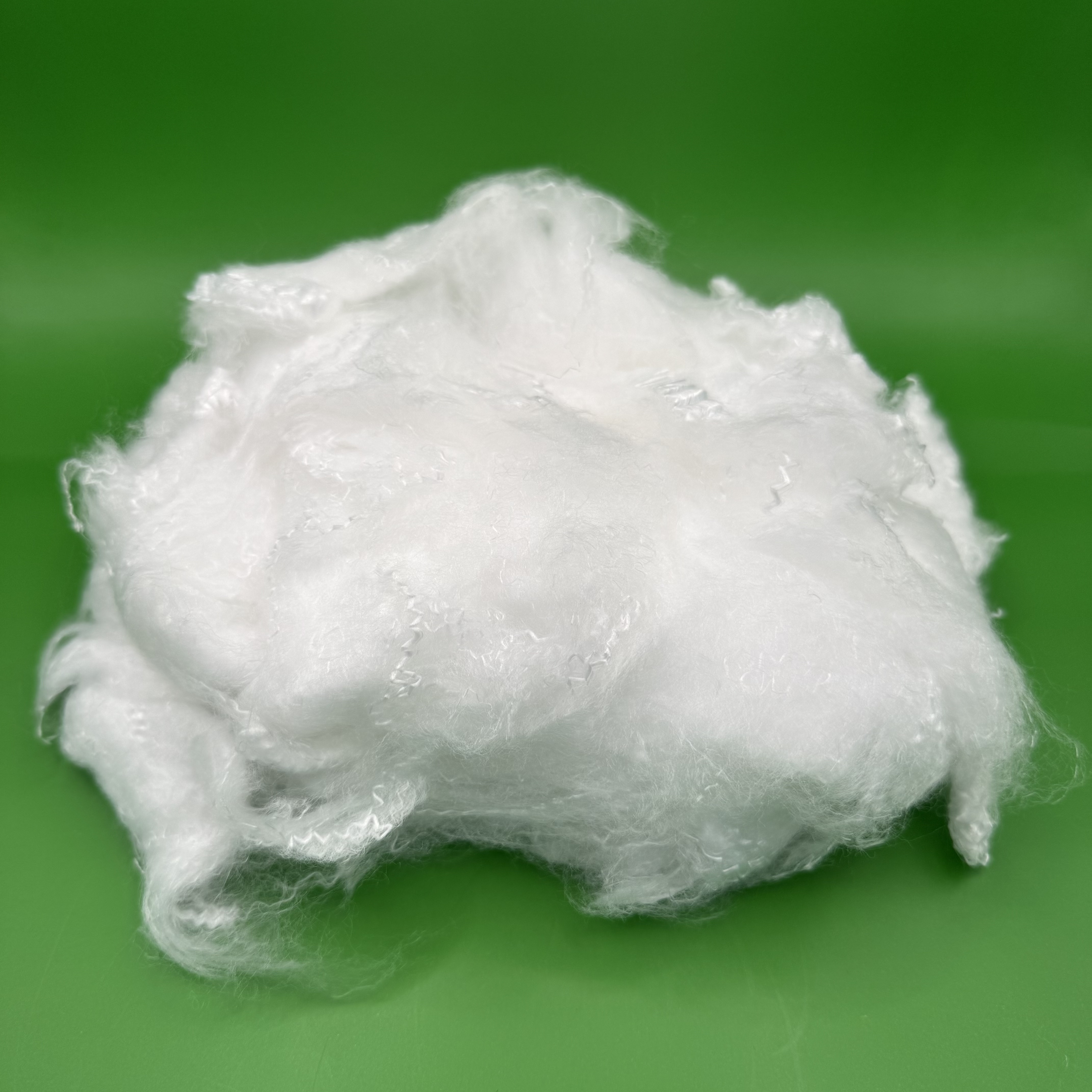 Virgin Raw White Low Melt Polyester Fiber 2D 51mm Furniture Bedding Filling Custom Denier & Cut Length