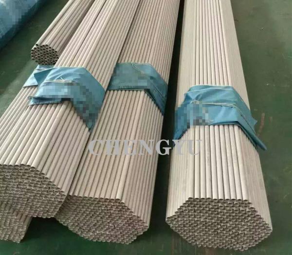 Straight Stainless Steel Heat Exchanger Tube ASTM A312 Seamless Boiler Tube ERW