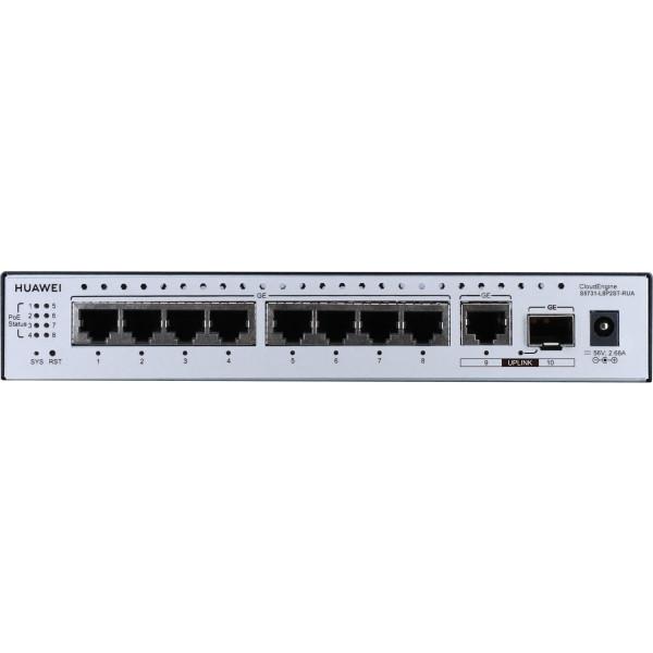 Commutateur Huawei S5731-L8P2ST-RUA : 8 ports Gigabit avec PoE+, gestion intelligente et solution LAN fiable