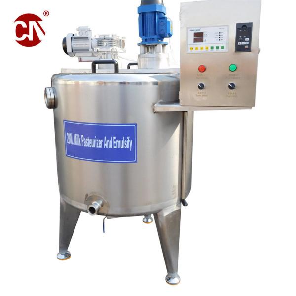 1000L Capacity Stainless Steel Steam Electrical Heating Jacket High Shear Mixing Tank