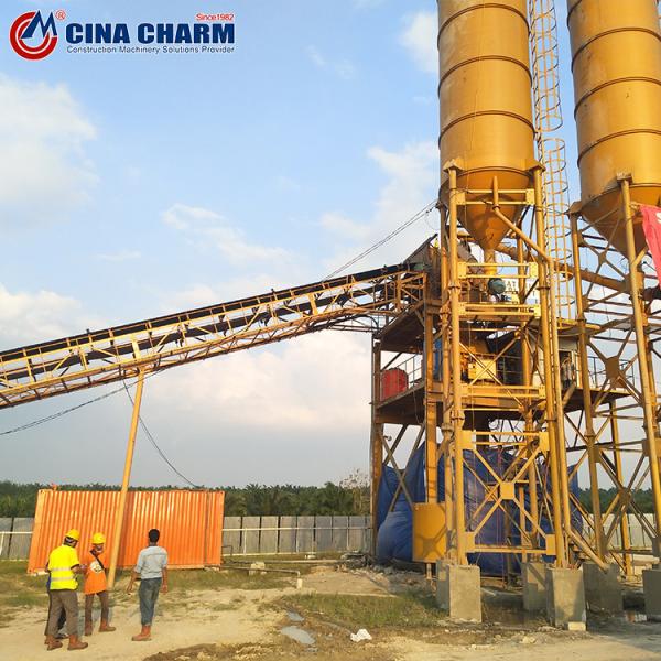 Mini Small HZS60 RMC Batching Plant Used Concrete Batching Plant Batching Machine