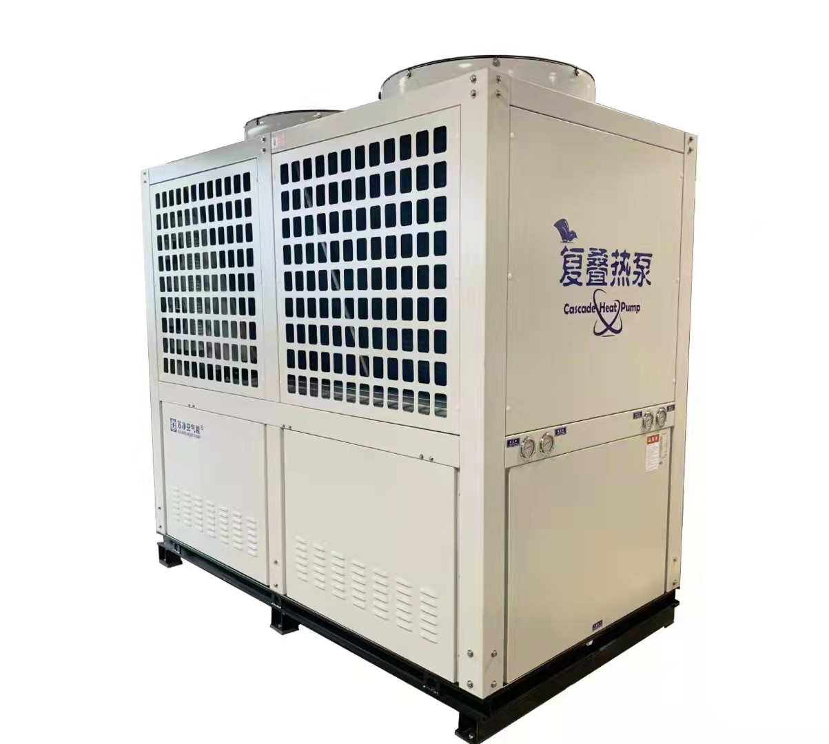Блок 150Kw теплового насоса ПОЛИСМЕНА каскада высокий для хладоагента R410A R134a