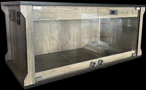 Wooden Reptile Terrarium CSPCJG-67-50-45 Nontoxic Enclosure Constant Temperature Controller