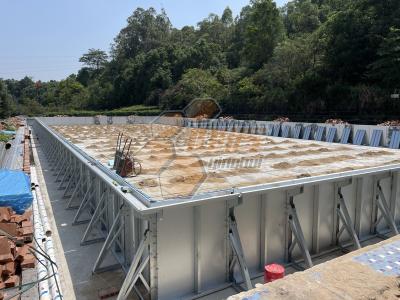 ZAM Steel Leisure Swimming Pool With 5 Side Thermal Insulation