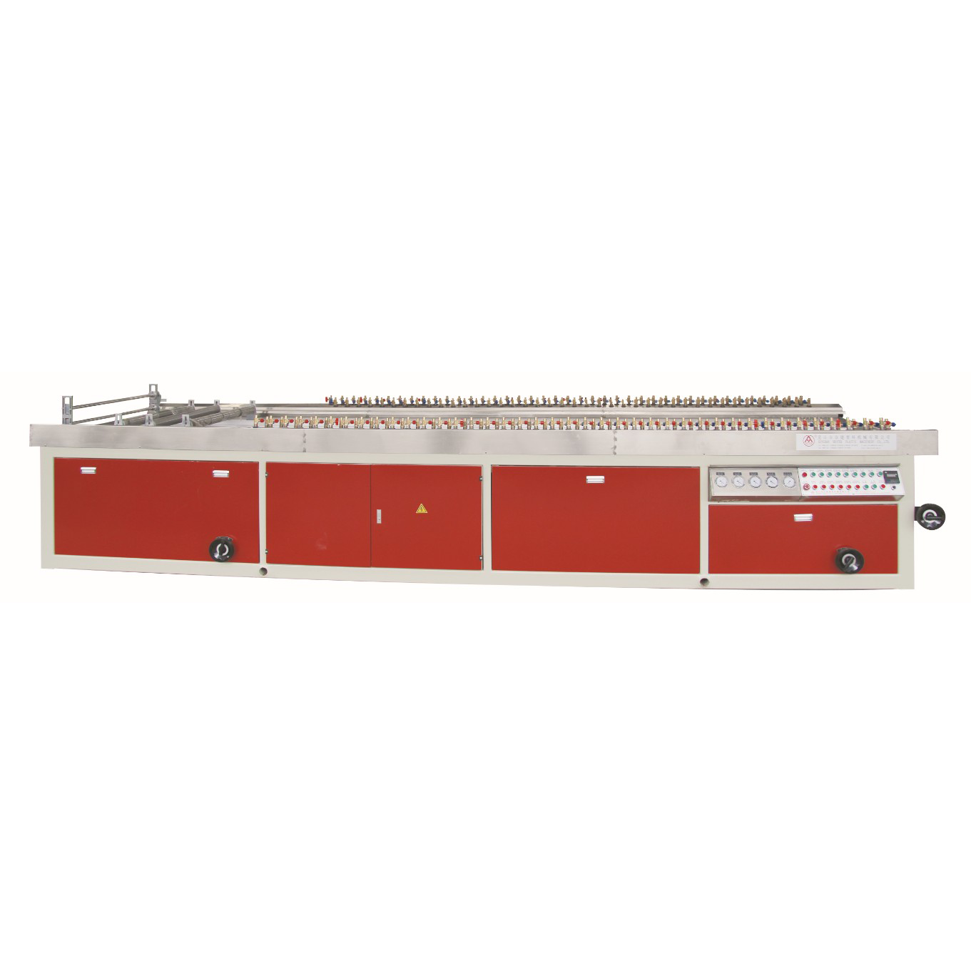 18000x1500x2500 PVC Based WPC Extrusion Line108 with Other Screw L/D Ratio