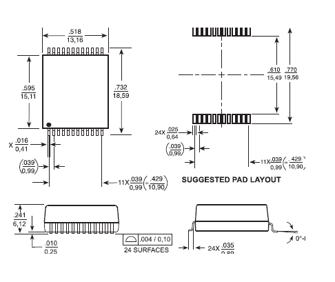 SMT Ethernet Lan Transformer H2009NL UL RoHS Certified For Power