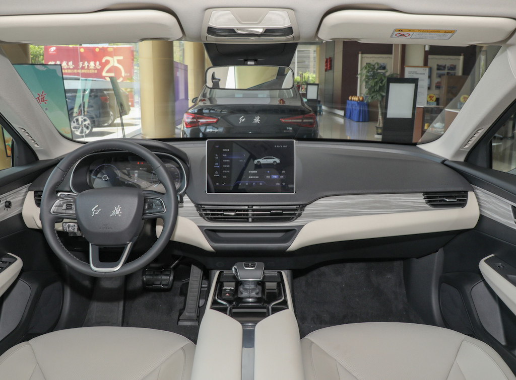 Используемый автомобиль привода переднего колеса средства EV положительной величины 605km Hongqi E-QM5 2023