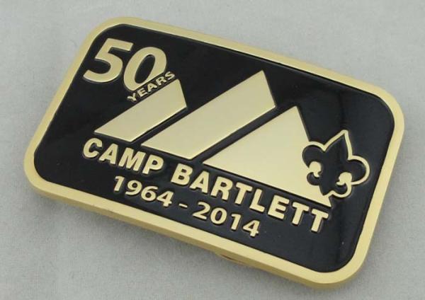 Camp Bartlett Custom Made Buckles Zinc Alloy  With Wiped Imitation Hard Enamel