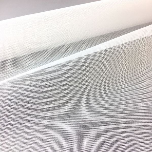 50D Textured Plain Weave Fabric Wavy Fine Mesh Polyester mesh fabric